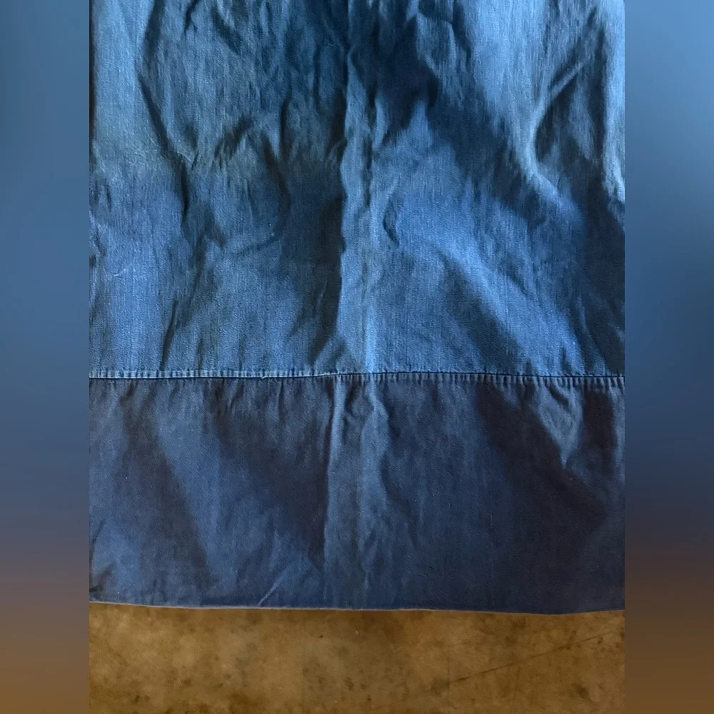 Vintage blue denim